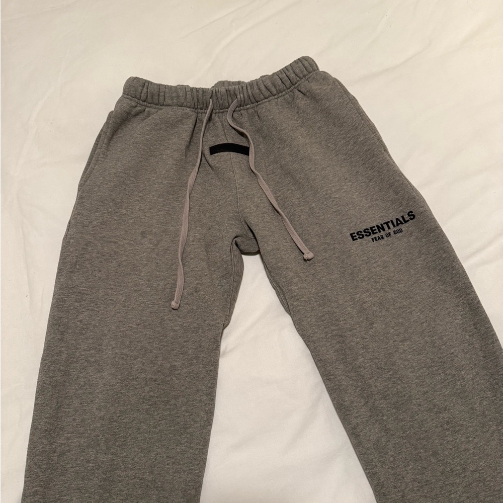 Fear Of God Essentials Relaxed Sweatpants Heather Gray